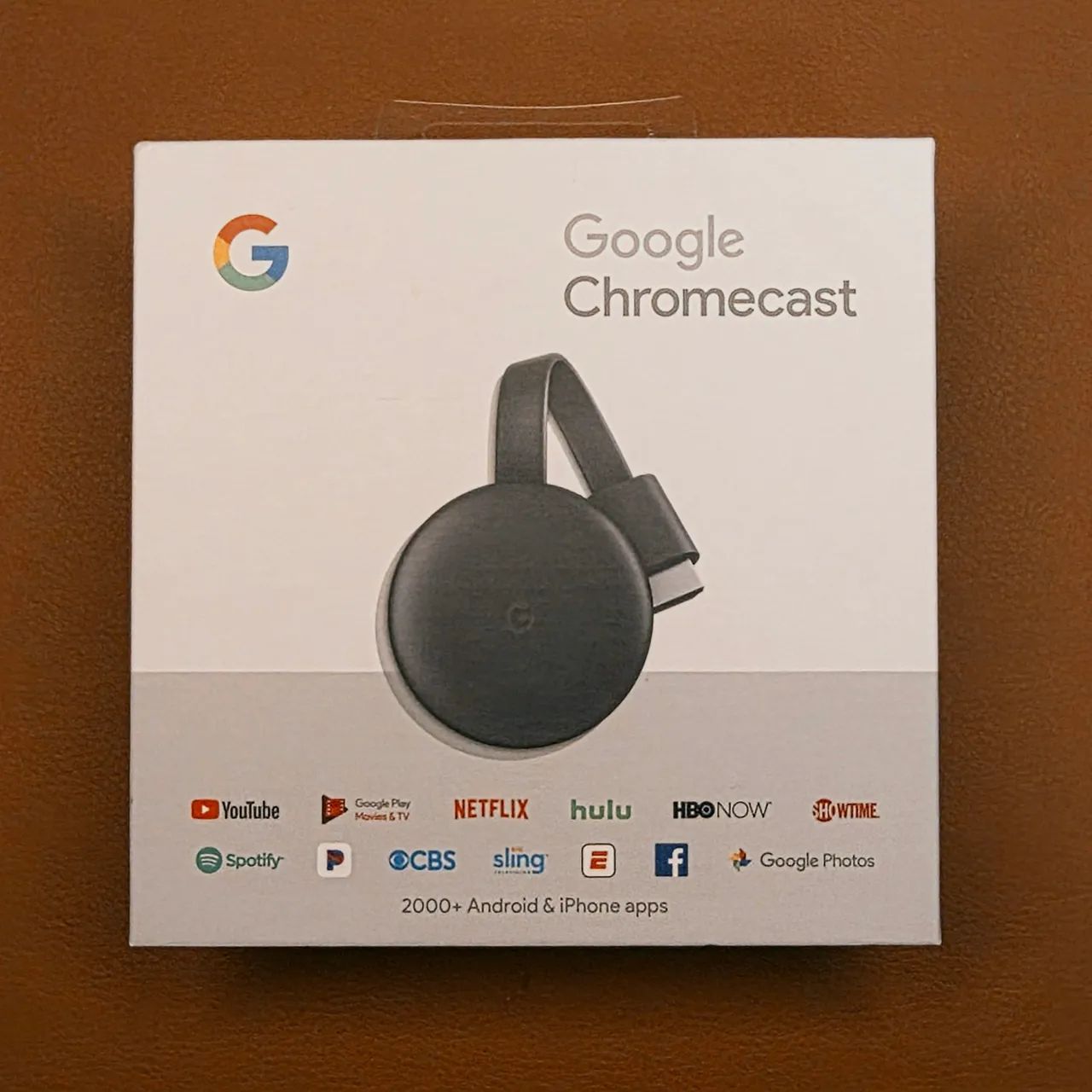 Google Chromecast 3a geração usado em ótimo estado