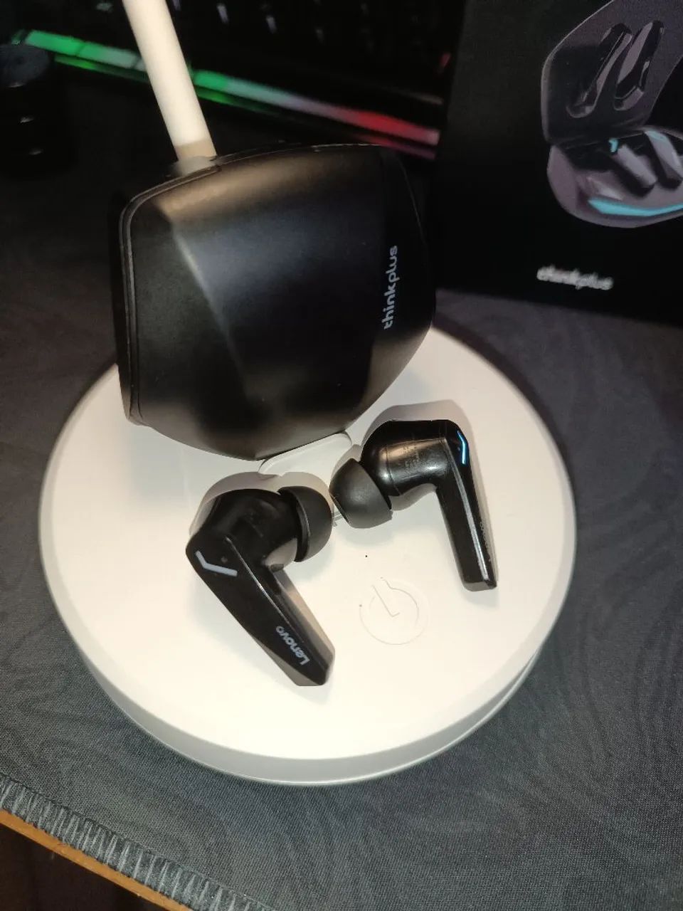 Fone Bluetooth Lenovo GM2 pro  - Foto 4