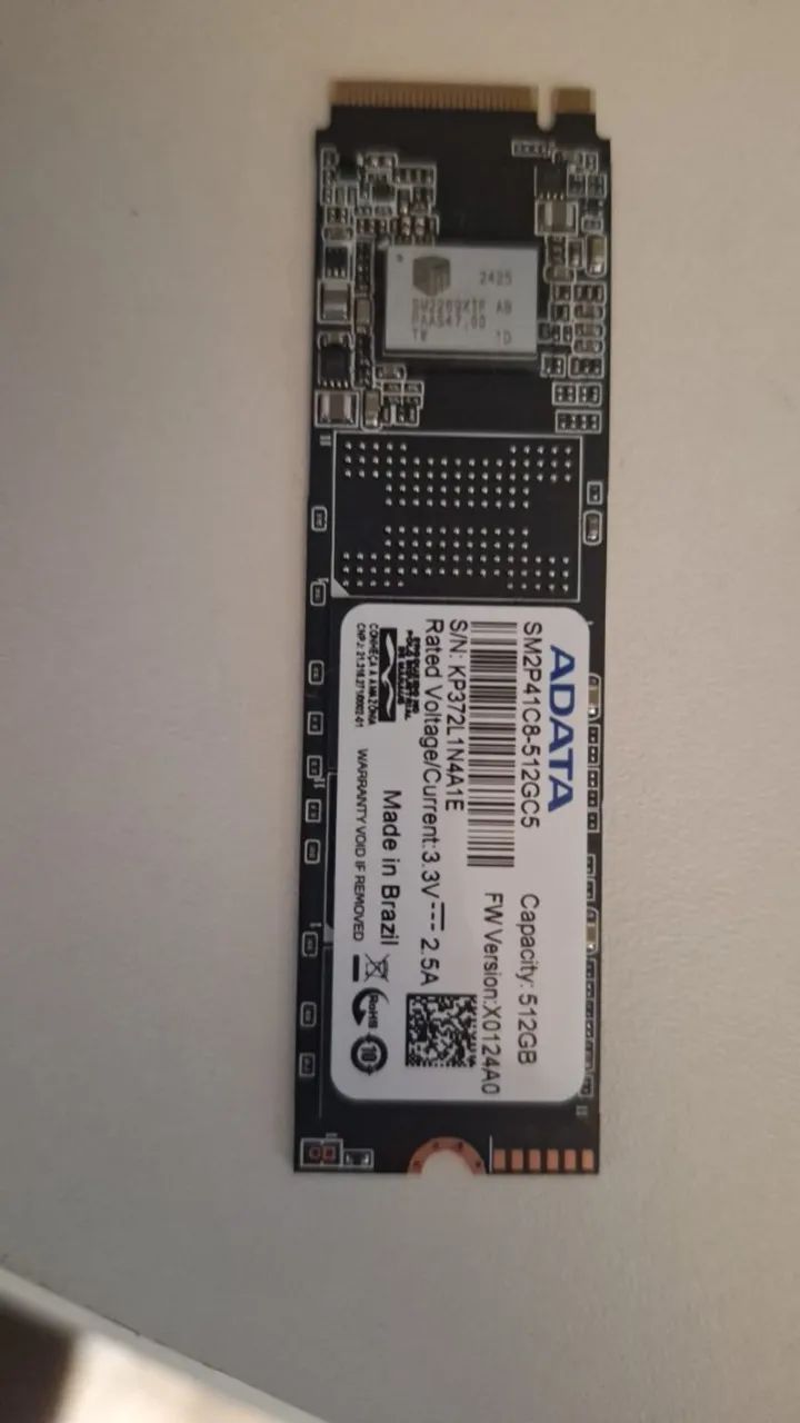 Vendo SSD NVME 512gb - Foto 2