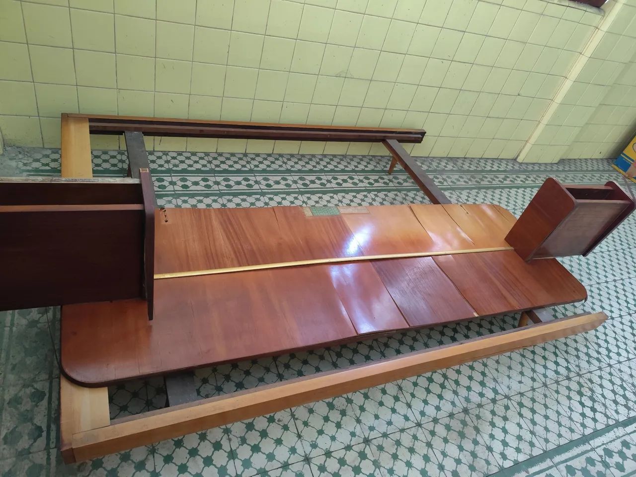 CONJUNTO CIMO cama de casal e cômoda penteadeira  - Foto 2
