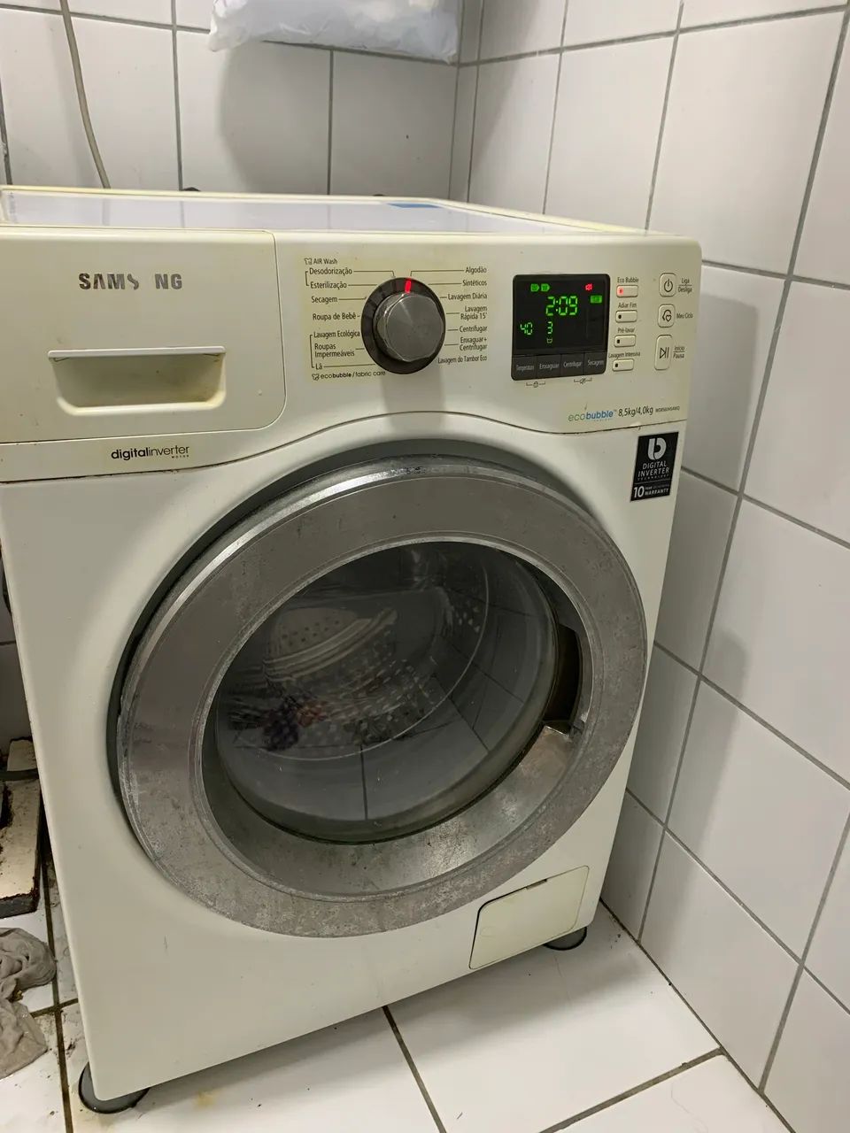 MAQUINA LAVA E SECA SAMSUNG 