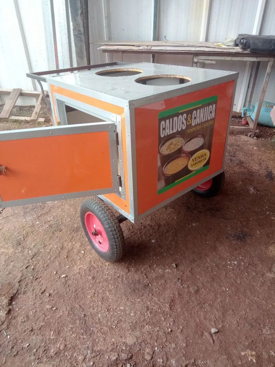 Carrinho de lanche 