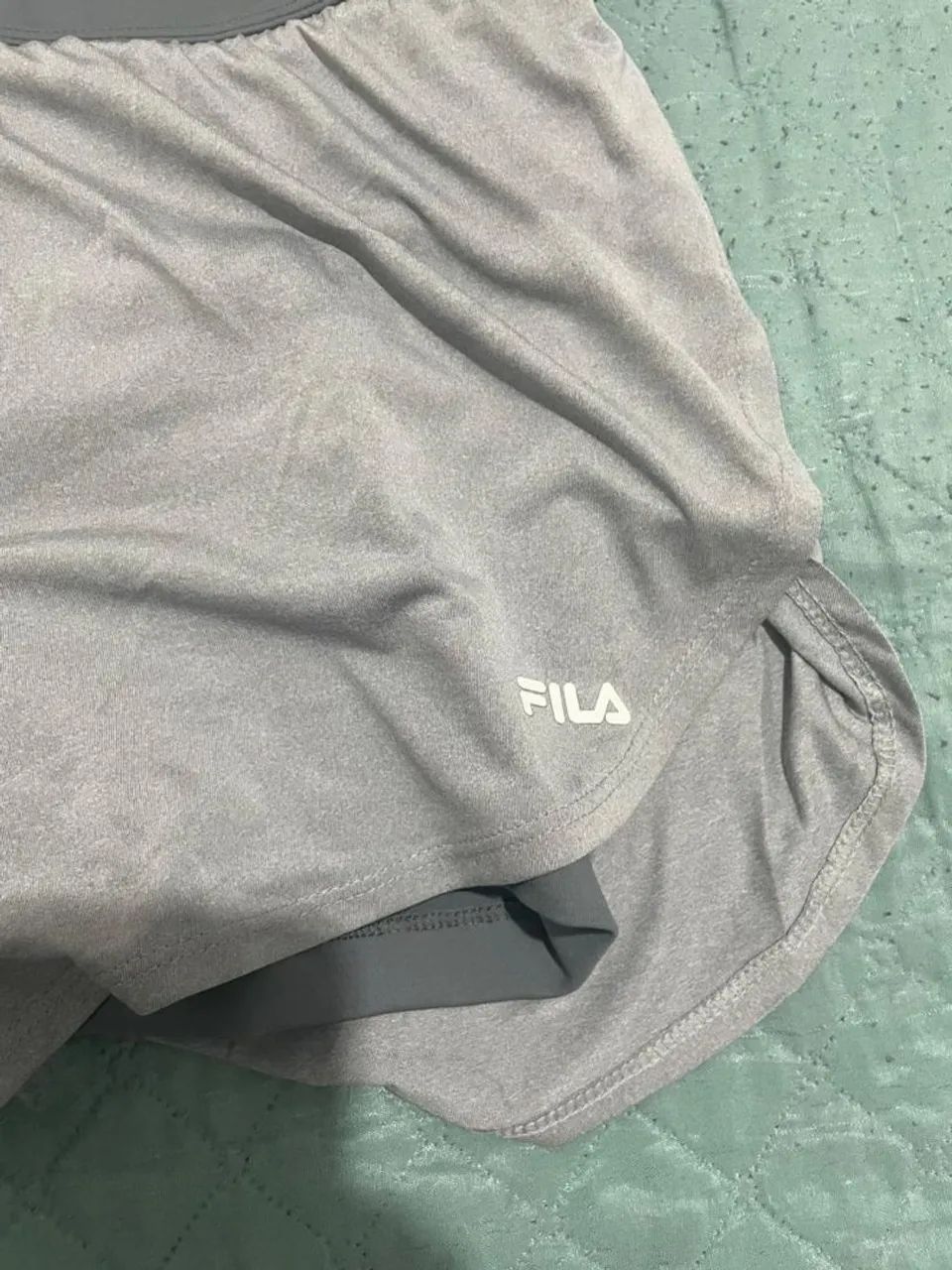 Bermuda fila Esportiva com forro 