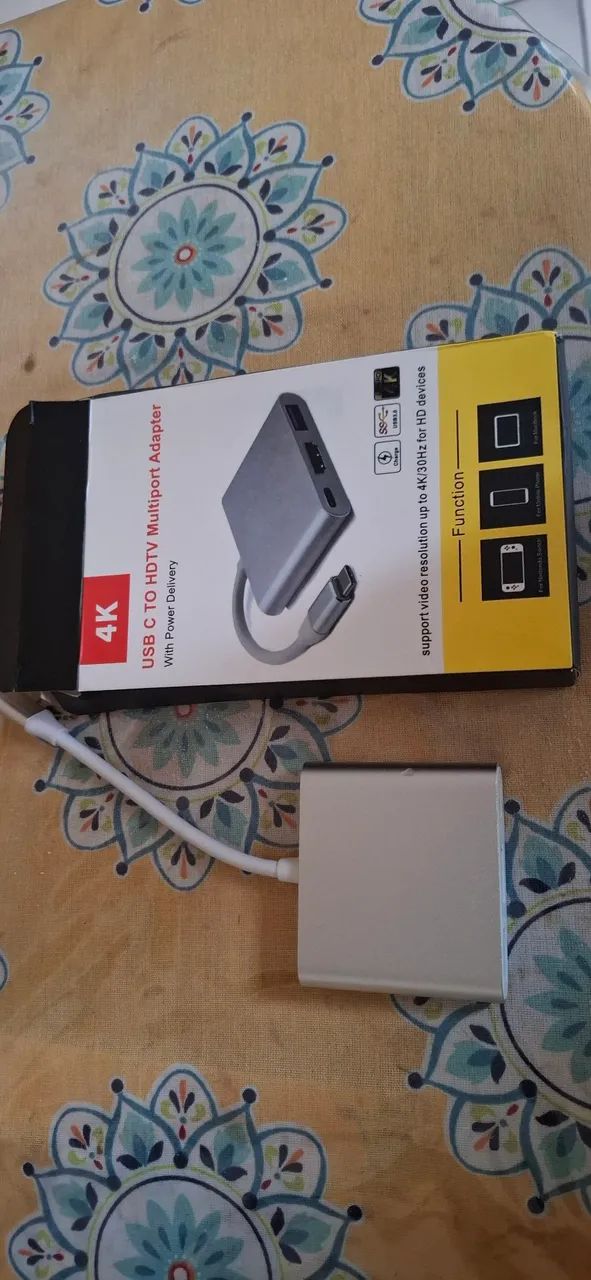 USB TIPO C HDTV MULTIPORT ADAOTER