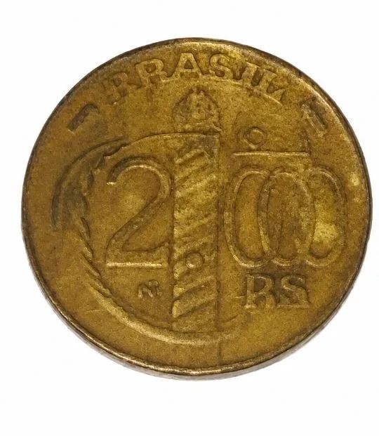Moeda Brasil 2000 REIS 1938-XF RARO