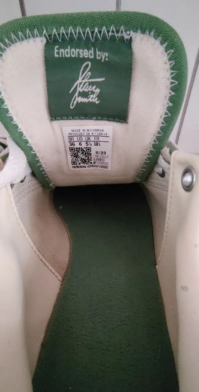 Tênis Adidas Stan Smith Verde 36 - Foto 5