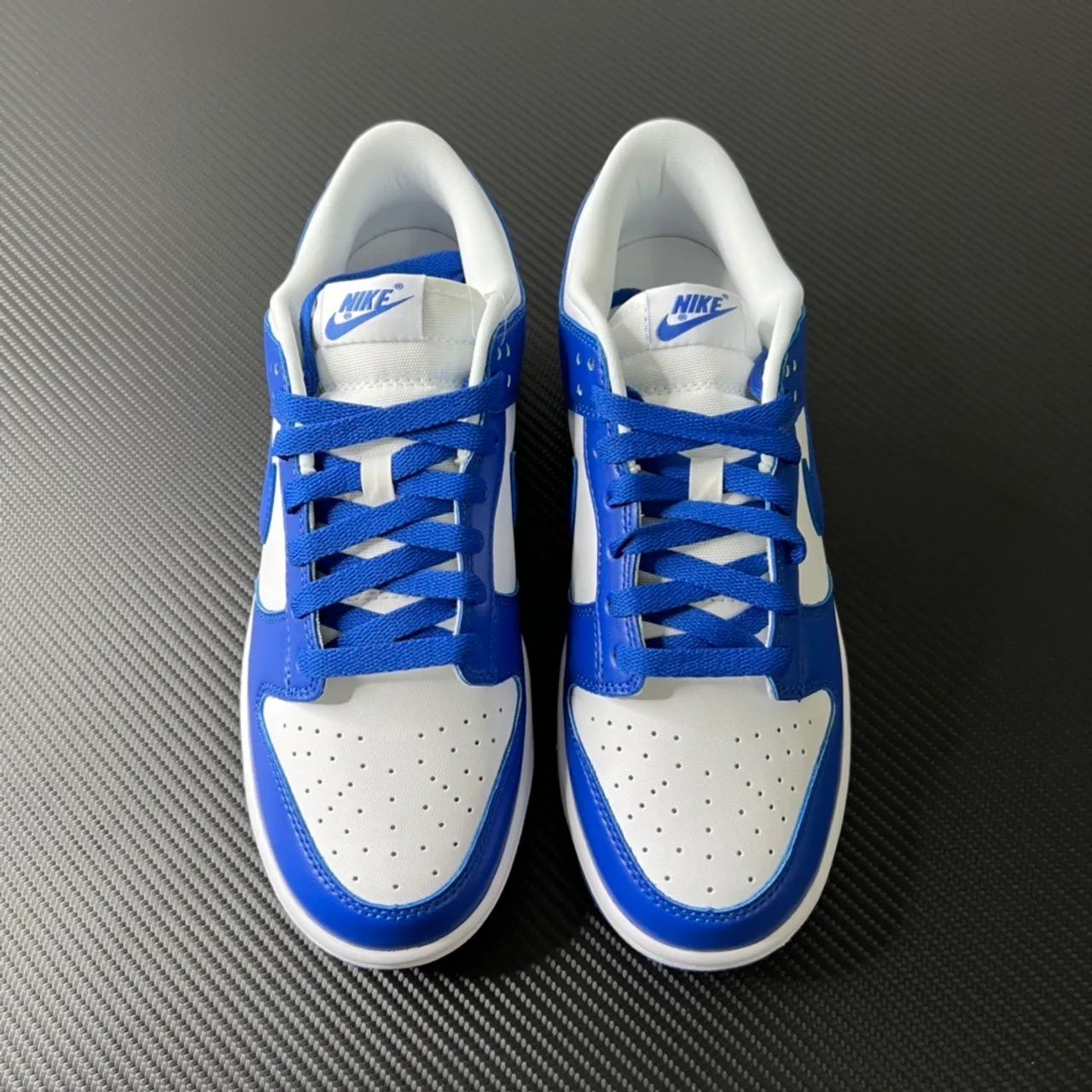 Nike dunk azul e branco 41 - Foto 5