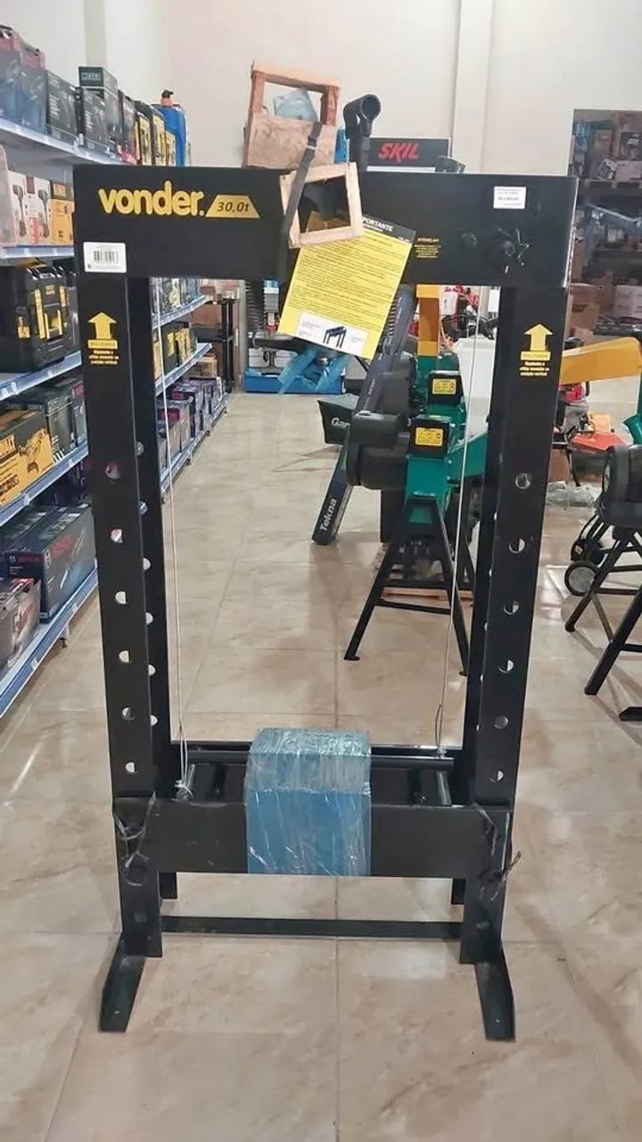 Prensa Hidráulica 30 Toneladas Profissional - Vonder