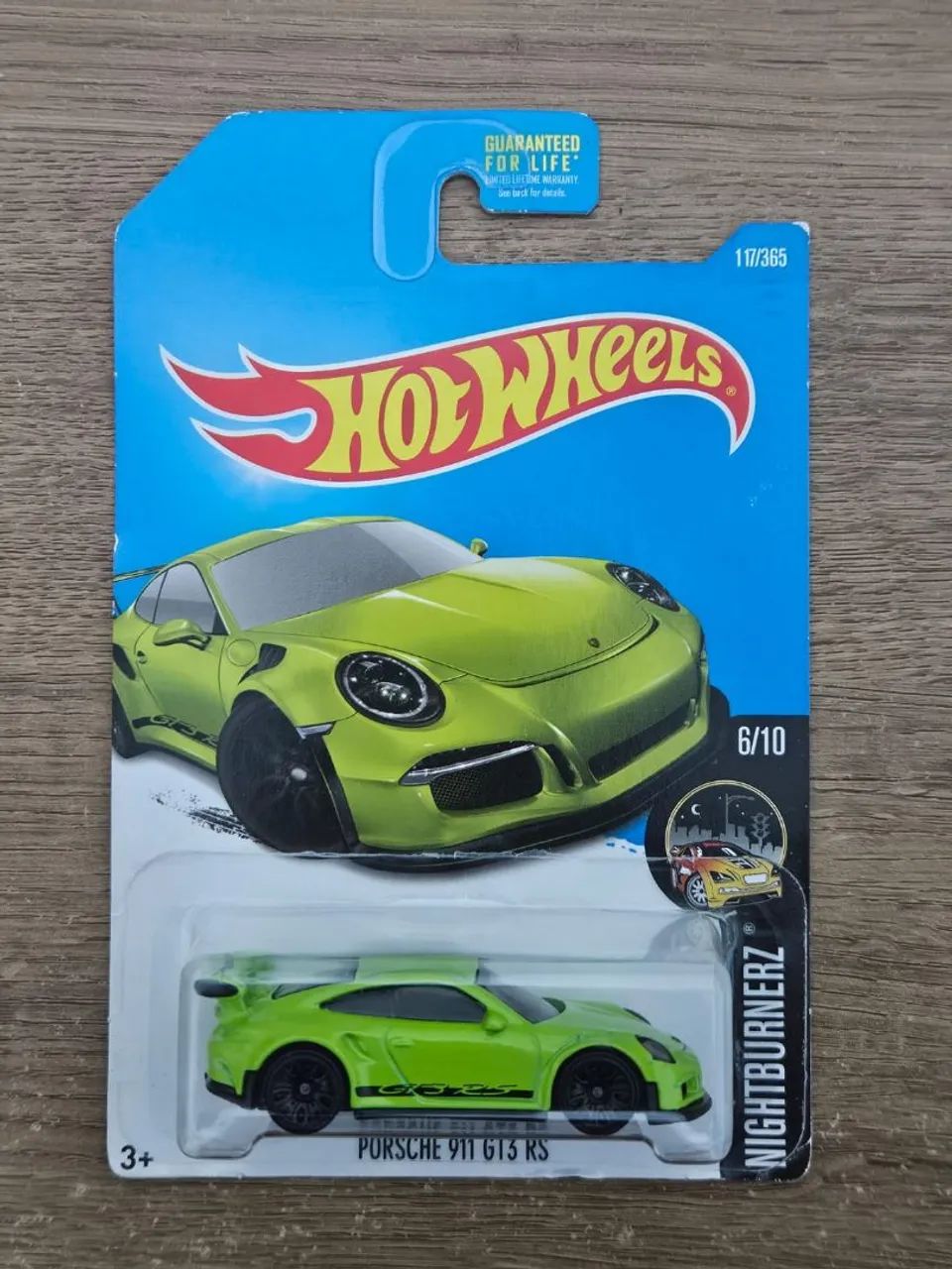 Hotwheels Porsche 911 GT3 RS Verde