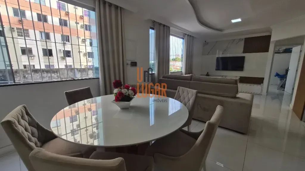 Um Lugar Imóveis Aluga: Apartamento MOBILIADO com 2 suítes e vaga de garagem na Av. Serzed - Foto 7