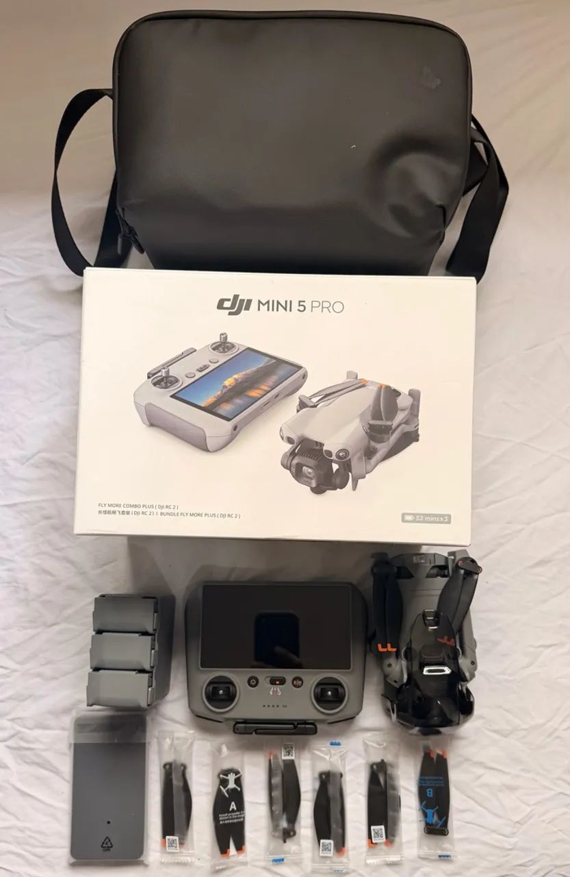 DJI MINI 5 PRO - COMBO - APENAS 1 VOO