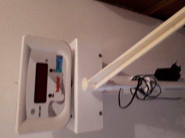Balança Eletrônica adulto comm règua, usada - Foto 4