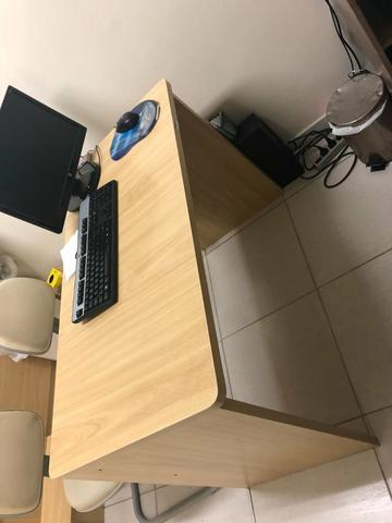 Mesa de escritório, Marfim, usada