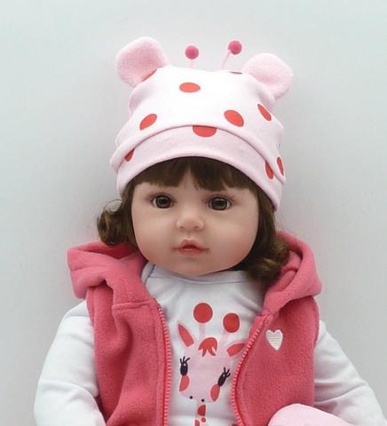 Boneca Bebê Reborn Dolls 47cm - Entrega Grátis - Foto 6