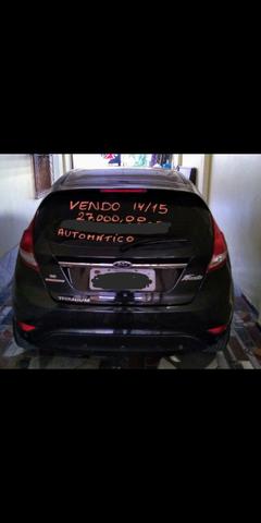 Vendo #Quitado! Ford New Fiesta Titanium 1.6 Automático 14/15 - Foto 4