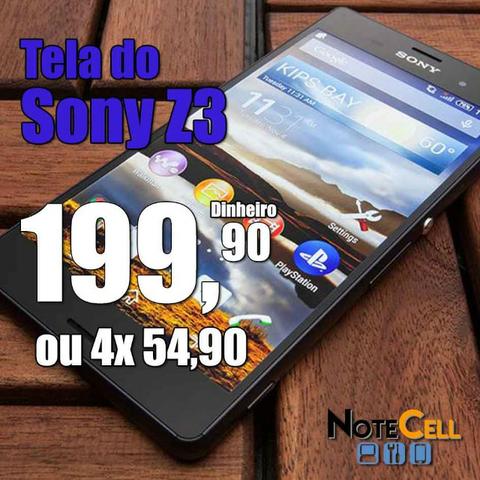 Tela do Sony Z3