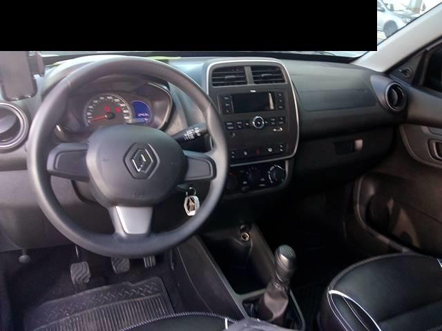 Kwid 1.0 Zen Completo 04 portas banco de Couro - Foto 8