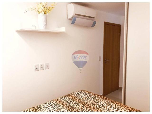 Apartamento com 2 dormitórios para alugar, 54 m² por r$ 660/dia - porto de galinha - ipoju - Foto 10