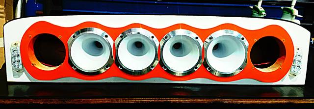4 Cornetas D250x JBL + com cone corneta alumínio Branca. Mais top!!