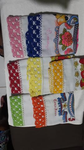 Conjunto de toalha de prato