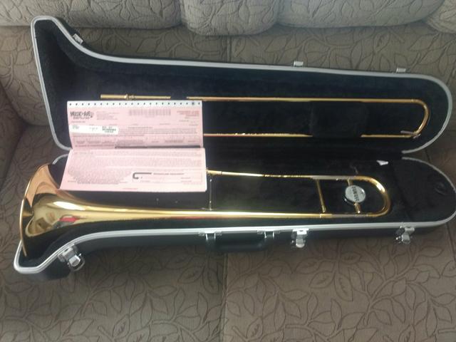 Trombone de vara Yamaha novo - Foto 5