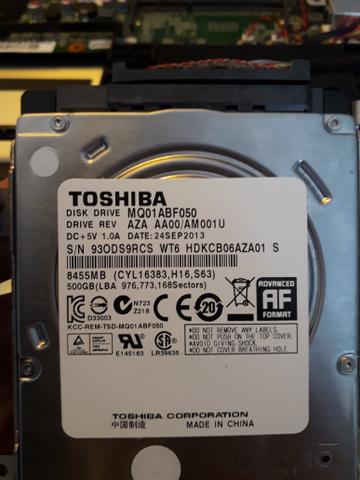 Memória 4gb 1333 SD / HD 500gb Toshiba - Foto 3