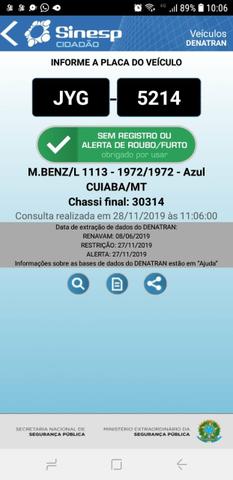 Vendo ou troco caminhão mb1113 - Foto 7