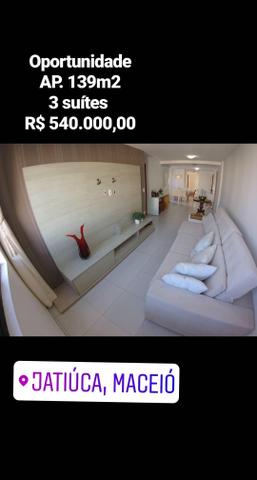 Ap. 139m2 com 3 suítes na Jatiúca