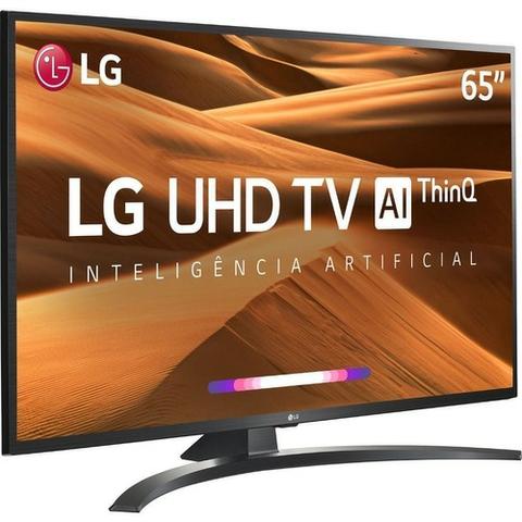 Smart TV Led 65" LG 65UM7470 Ultra HD 4K com Conversor Digital 4hdmi Wi-Fi