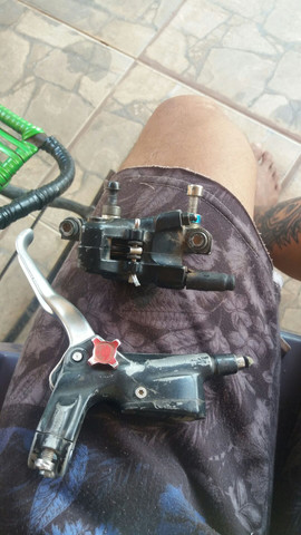 Freio hidráulico shimano top - Foto 2
