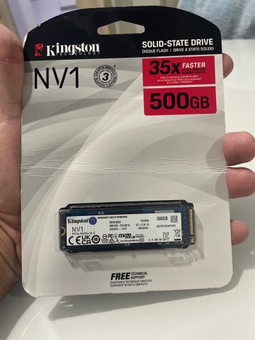 SSD - 500GB - kingston - Foto 3
