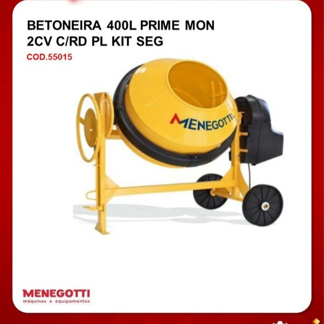 Betoneira 400l