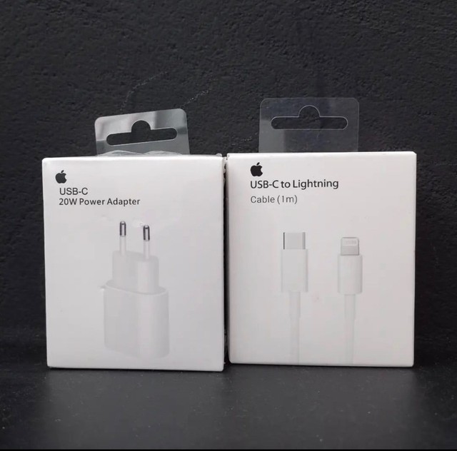 Carregador iPhone USB-C 20W TURBO - Entrega GRÁTIS 