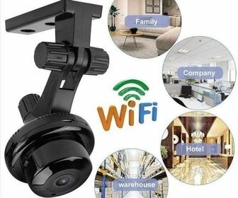 Mini Câmera De Vigilância De Segurança Para Cctv 1080p Wifi / Visão Noturna 