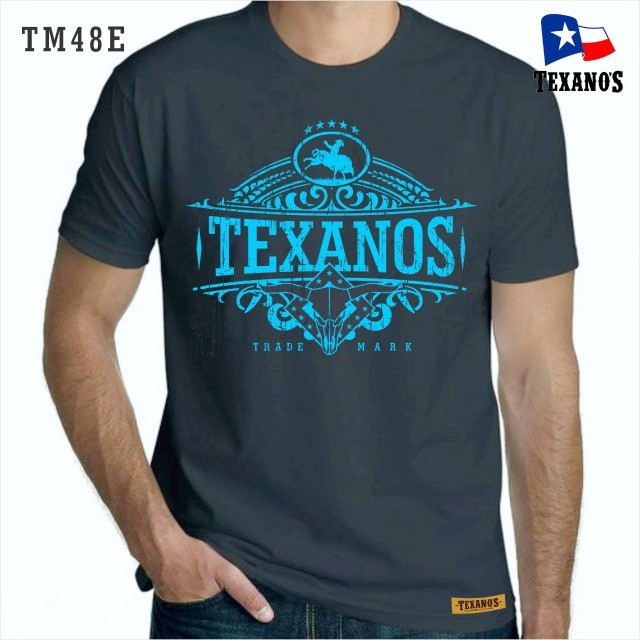 Camisetas masculinas Texanos - Foto 3