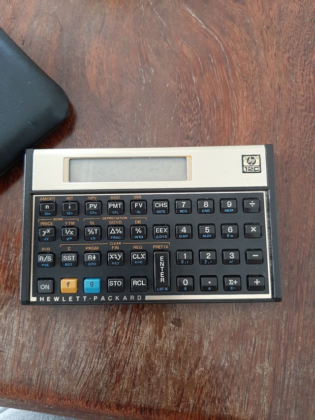 Máquina Calculadora Científica Financeira HP 12C 