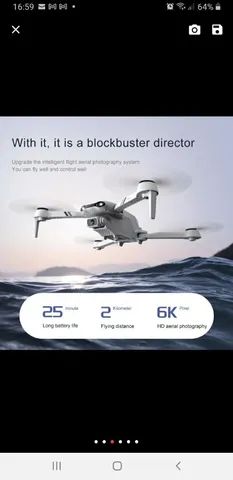 Super promoção Drone f10gps. 