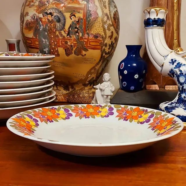 Pratos fundo em porcelana Renner  - Foto 3