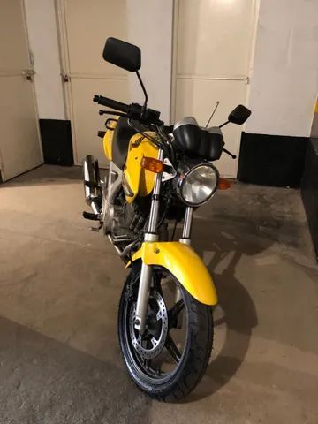 Honda cbx 250 twister,2008, amarela, r$ 6.500 em Brasil