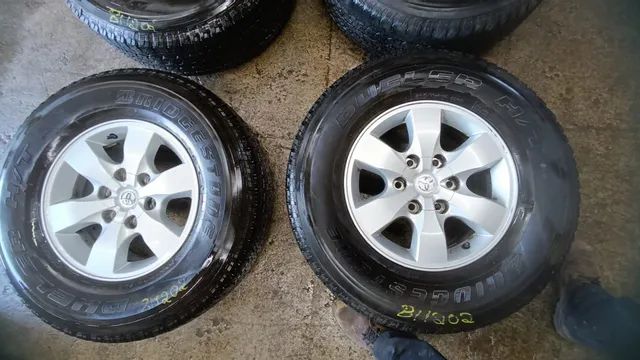 Jogo de Rodas com Pneus Toyota Hilux 2015 - RS Auto Peças  - Foto 5