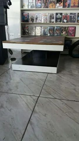 Mesa de centro antiga 1.00 X 0.60cm - Foto 2