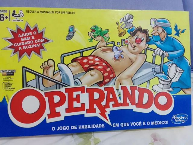 Jogo Operando - Clássico - Sam - Hasbro