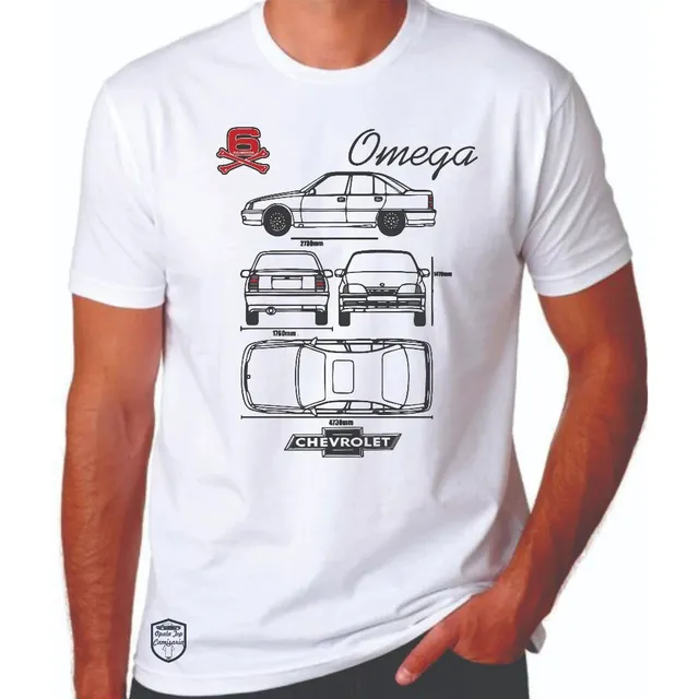 Camiseta omega 6 cilindros 4c
