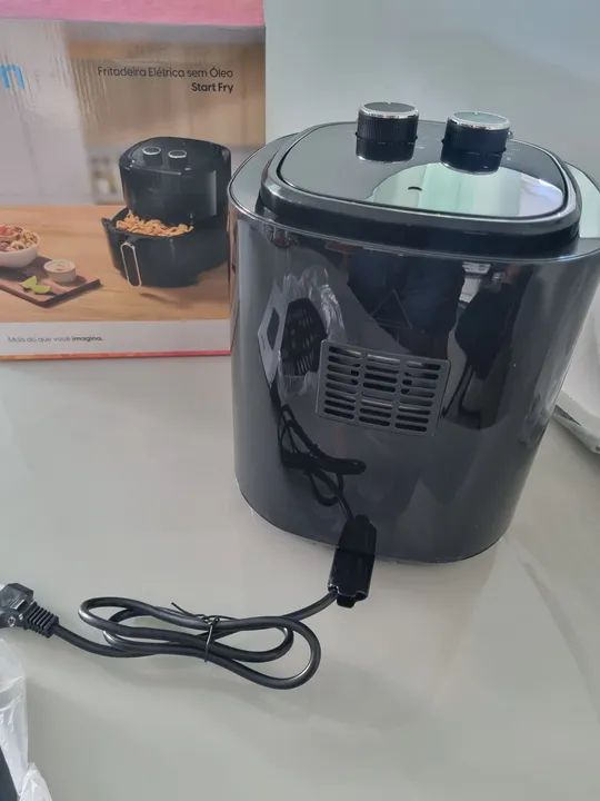 Air fryer Elgin 3,5L NOVO fritadeira Elétrica  - Foto 5