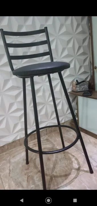 Banqueta de Ferro classica direito da fábrica  - Foto 4