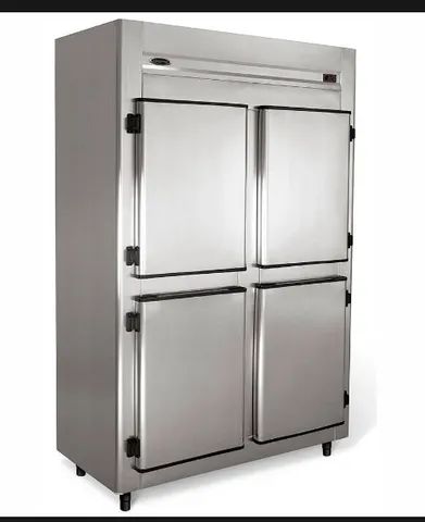 Geladeira Comercial frigorifica 4 e 6 portas. Pronta entrega. Rei do Inox