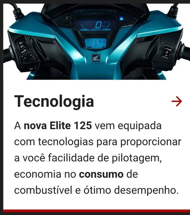 Elite 125 Honda 2025 - Foto 3