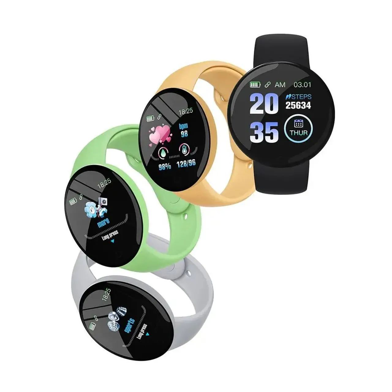 Smartwatch Relógio Inteligente Fitness smart digital - Foto 3