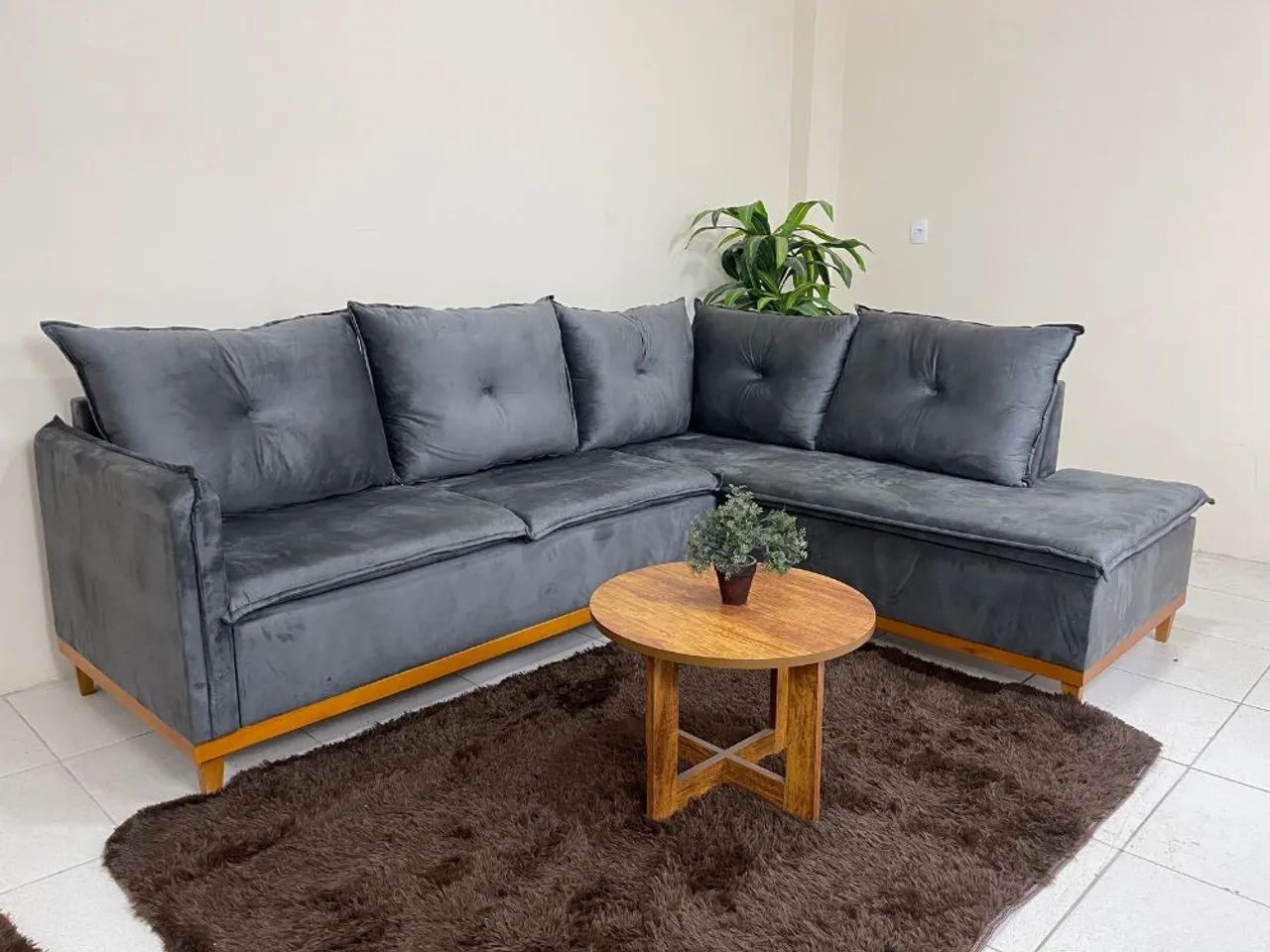 Sofá de Canto Paris l544 - Foto 2