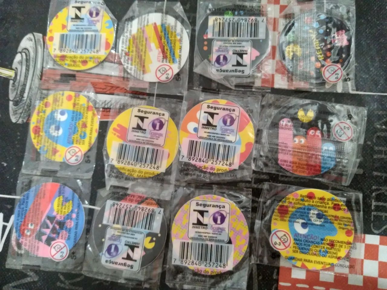 Tazos Elma Chips pac man) - Foto 2